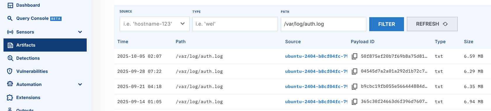 Linux Audit Logs - LimaCharlie Documentation