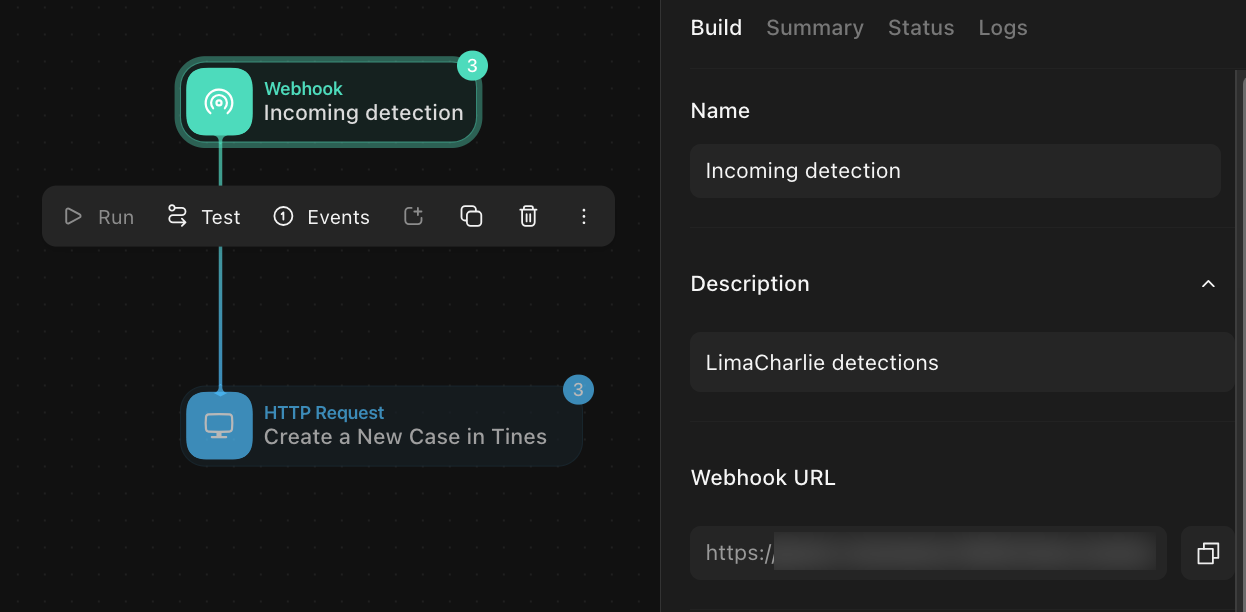 Tines - LimaCharlie Documentation