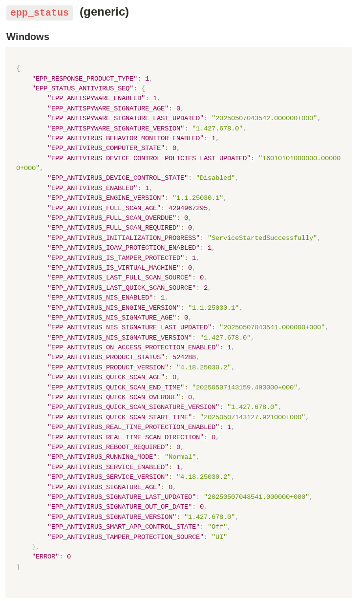EPP - LimaCharlie Documentation